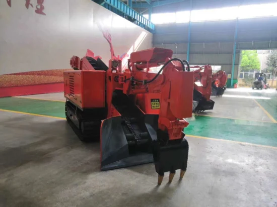 Cargador haggloader sobre orugas de gran pendiente Zwy-80, Cargador haggloader para minería, Maquinaria haggloader