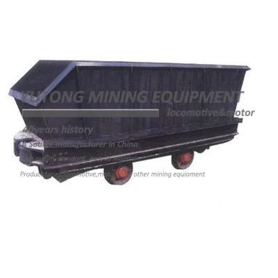 Vagón de minería de carbón Kfu1.0-6 Cucharón -Vagón de mina basculante