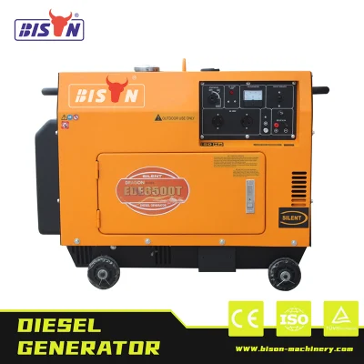 Equipo de generación de energía del motor diesel del generador silencioso Bison 10HP