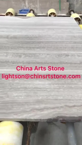 Losa de mármol blanco de madera de alta calidad para encimeras de pisos de pared u otros